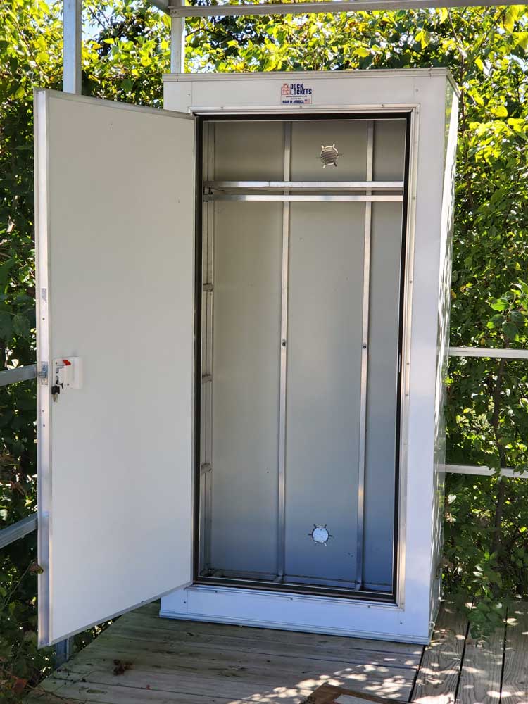 Vertical Dock Lockers in Lampe, MO Stow It Safe Dock Lockers Company