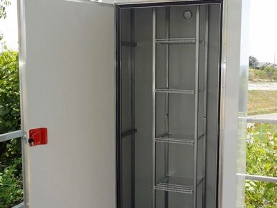 Vertical Locker With Shelves